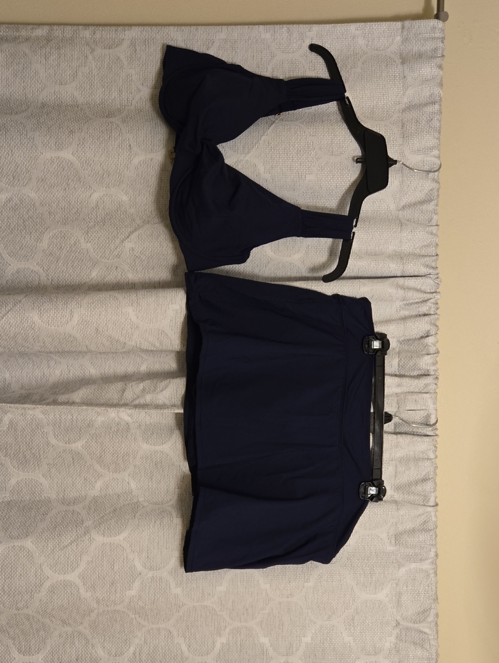 Anne Cole Navy Blue Swim Skort